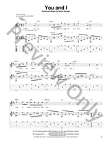 You and I Guitar and Fretted sheet music cover